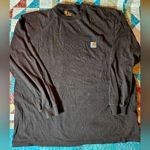 👕 - CARHARTT XL Original Fit Men's Long Sleeve BROWN